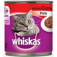 Whiskas Lata Pate Sabor Carne - 290 g